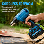 New 540℃ Electric Heat Gun Cordless Handheld Hot Air Gun 3 Nozzles Industrial Home Hair Dryer Machine for Makita 18V Battery