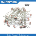 50PCS 5539 GL5539 5MM LDR Photo Light Sensitive Resistor Photoelectric Photoresistor new