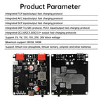 PD3.1 140W Bidirectional Fast Charging Module IP2366 2S 3S 4S 5S 6S Lithium Battery Charging Board Li-ion Lifepo4 BMS Charger
