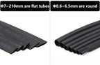 1M-25M 0.6mm~40mm Black Red Polyolefin Shrinking Assorted Heat Shrink Tube Cable Insulated SleeveTubing Wire Connector Protector