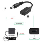 1pc USB Type C to DC 5.5mm X 2.1mm PD Trigger Power Charging Adapter Cable 20V 5A 100W 19-20V Laptop Drill Battery Router CCTV