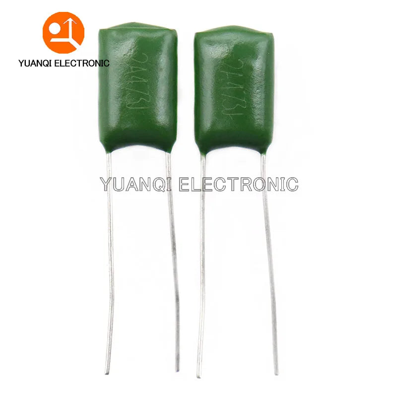 50Pcs 100V Polyester Film Capacitor 330PF 470PF 560PF 102 222 472 103 223 333 473 104 1NF 2.2NF 10NF 22NF 47NF 100NF 0.1UF