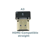 Ribbon FPV HDMI-Compatible Connector Flexible Flat Cable Raspberry Pi 4 Micro HDMI to HDMI/Mini HDMI Female 90 Degree FFC 20pin