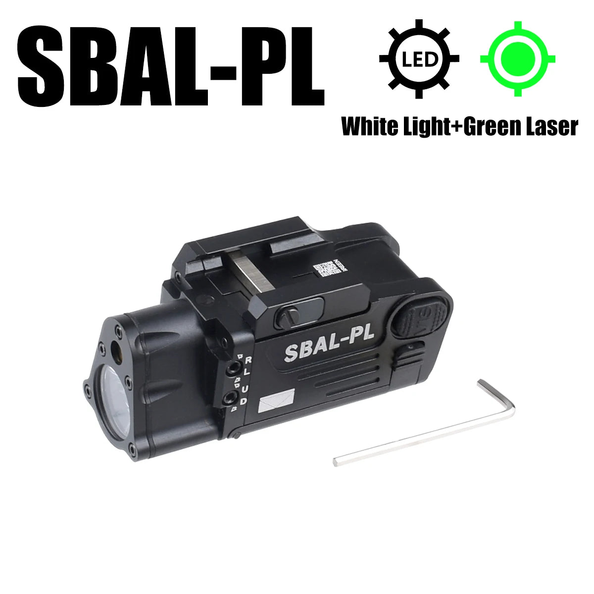 SBAL-PL DBAL-PL CQBL-1 Laser IR/Red/Green Dot Laser Indicator Momentary Constant Quick Open Scout Light Connect Mount For 20MM