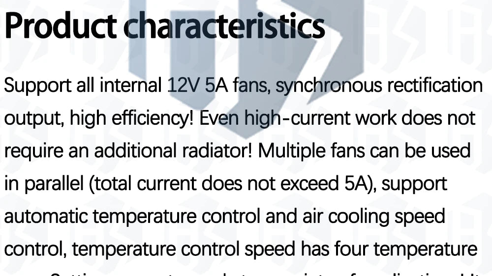 DC 12V 5A PWM PC CPU Fan Temperature Control Speed Controller Module Buzzer High-Temp Alarm NTC B 3950 Thermistor 50K