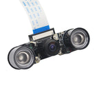 Raspberry Pi 4 Camera 5MP 1080P Night Vision Fisheye IR-CUT Camera Infrared Light OV5647 Webcam for Raspberry Pi 4B 3B+ 3B Zero
