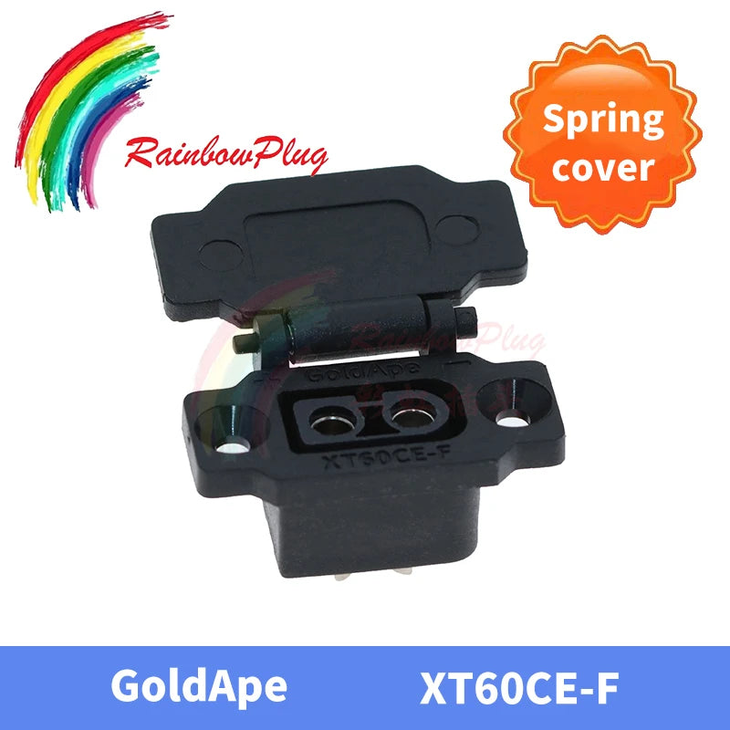 Quick Charge AMASS XT60E-F Model Airplane Battery Gold-plated 30A High Current Female Mountable Plug XT60 Connector