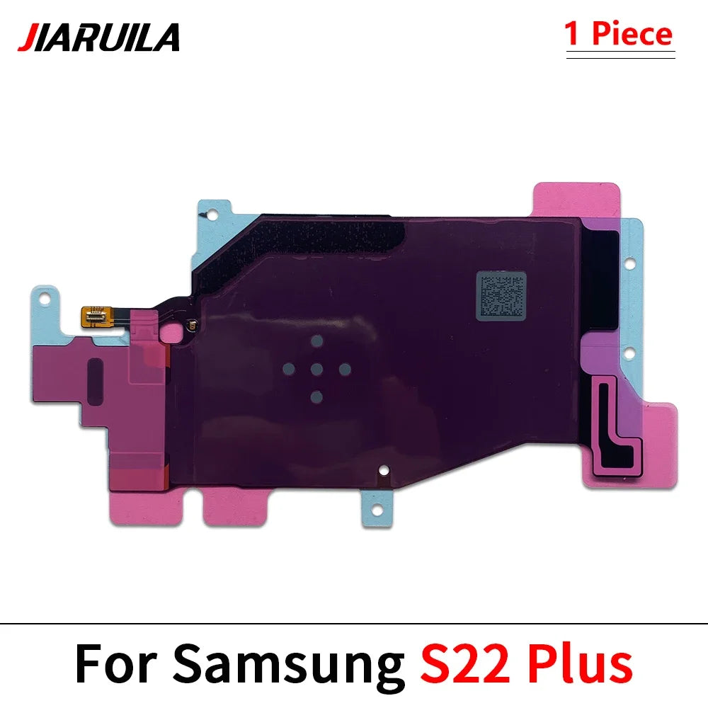 NEW For Samsung S23 S22 S21 S20 Fe Plus Ultra Wireless Charging Induction Coil NFC Module Flex Cable Repair Parts
