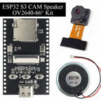 NEW ESP32 S3 CAM Speaker Development Board with OV2640 Wifi Camera Module Kit Dual MIC TF Slot N16R8 CH340X USB Type-C ESP32-S3