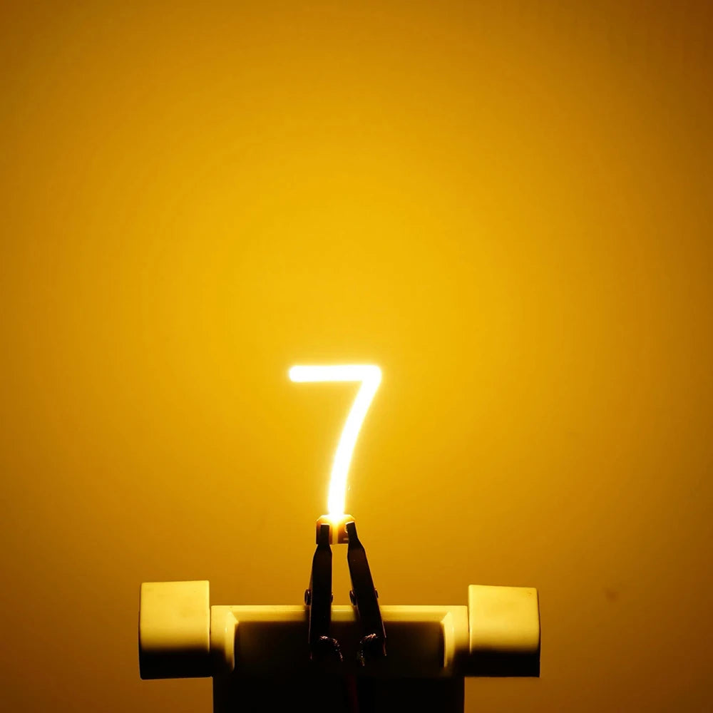 26 Letters A-Z  0-9 Numbers DIY COB Led Filament Symbols for Custom Signs 3V Decoration Retro Edison Bulb Lamp Parts LED Decor