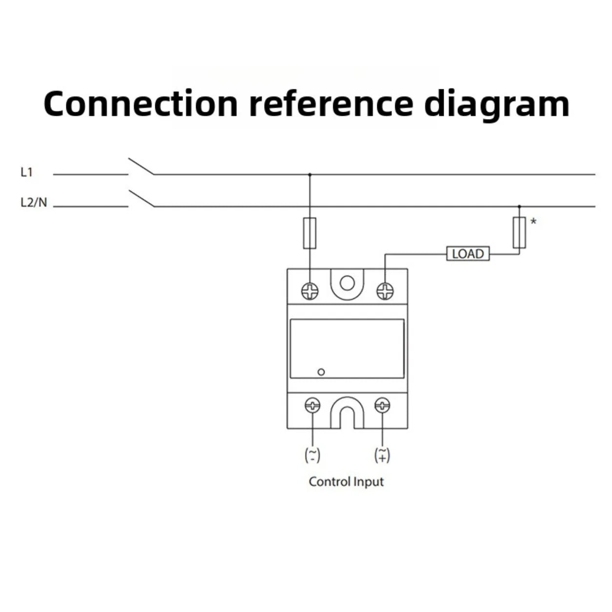 RM1A Series Solid State Relay 25A  40A 50A 75A Zero Cross SSR DC to AC for Heater Control