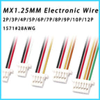 10PCS SH1.0 MX1.25 ZH1.5 PH2.0 XH2.54 Electronic Wire Cable Connector 2/3/4/5/6/7/8/9/10/12 Pin Plug 10CM/20cm/30CM Wire Length