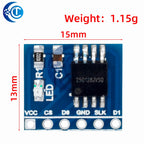 W25Q128FV 128Mbit (16MB) SPI NOR Flash Memory Module - 3.3V BV/FV Package for STM32 Development