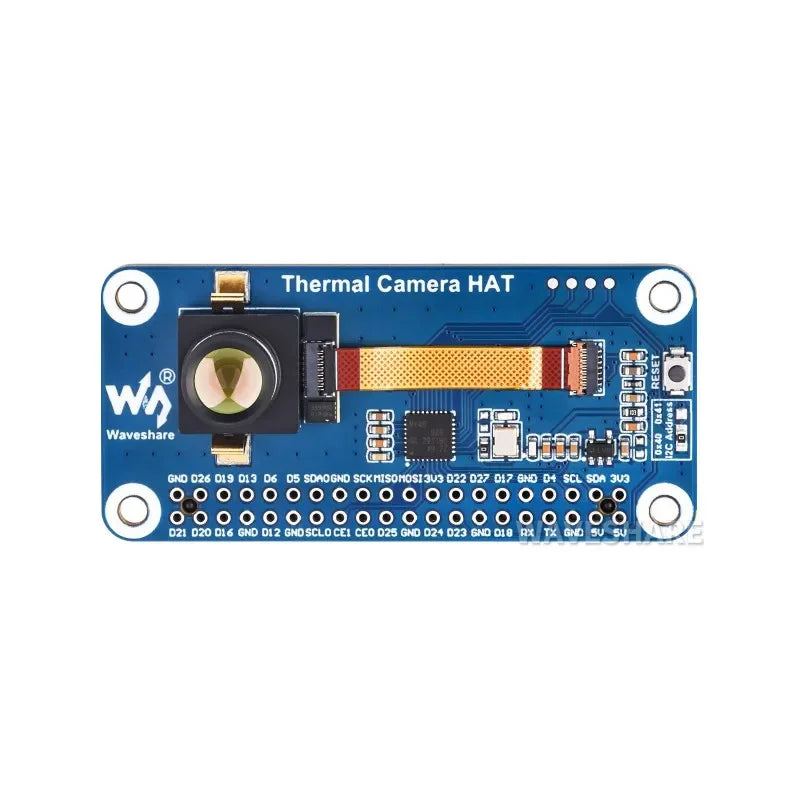 2026 Long-wave IR Thermal Imaging Camera Module, Raspberry Pi IR Camera, 80x62 Pixels, Options for FOV and Connector