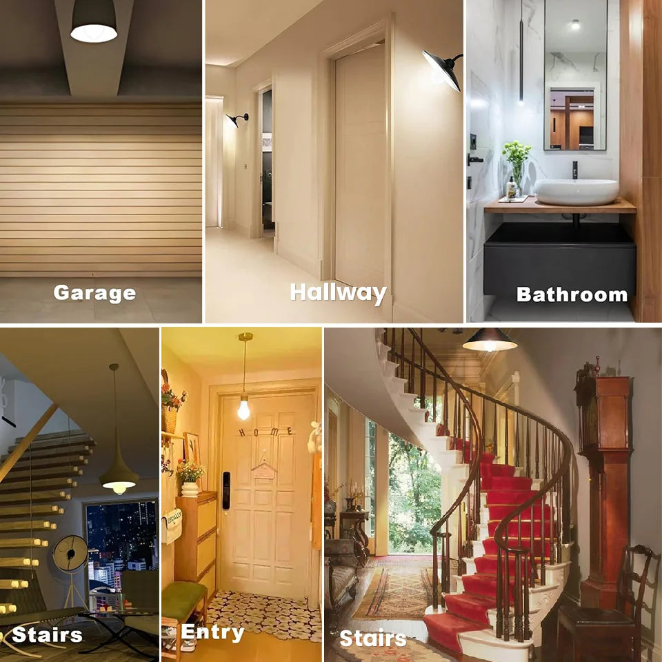 4PCS Radar Motion Sensor Light Bulb B22 220V 6W 9W 12W 15W 18W 20W Auto ON/OFF LED Night Light Bedroom Garden LED Bulbs For Home