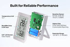 SONOFF SNZB-02DR2 AirGuard TH 3.6'' LCD Zigbee Temperature Humidity Sensor App Monitoring Work With Apple Home Via Matter Bridge