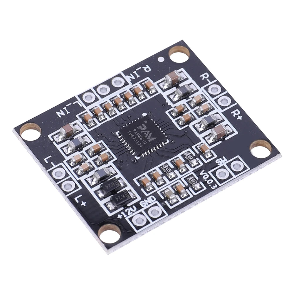 PAM8610 Stereo Mini Power Amplifier Board 2x15W Digital Audio Amplifier Board Class D Two-Channel