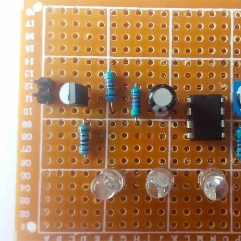 5/10PCS Universal PCB Breadboard 5*7CM Yellow Single Sided Printed Circuit Boards 1.2MM Thick DIY Prototype Copper PCB Board