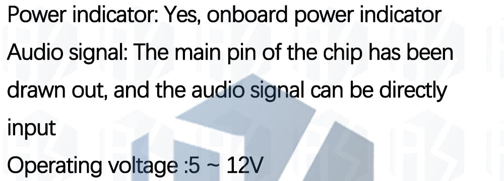 BS 1PCS LM386 Audio Amplifier Module - 200 - fold Amplification, 5V - 12V Input, 10K Resistance Included