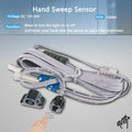 Wardrobe Sensor Switch DC12V 24V 5A PIR Hand Sweep Door Control Touch Sensor For LED Cabinet Closet Lighting