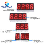 5PCS LED Digital Tube Display 0.28/0.36/0.4/0.56/0.8-Inch 1/2/3/4-Bit 7 Segment Common Cathode/Anode Red/White/Yellow/Green/Blue