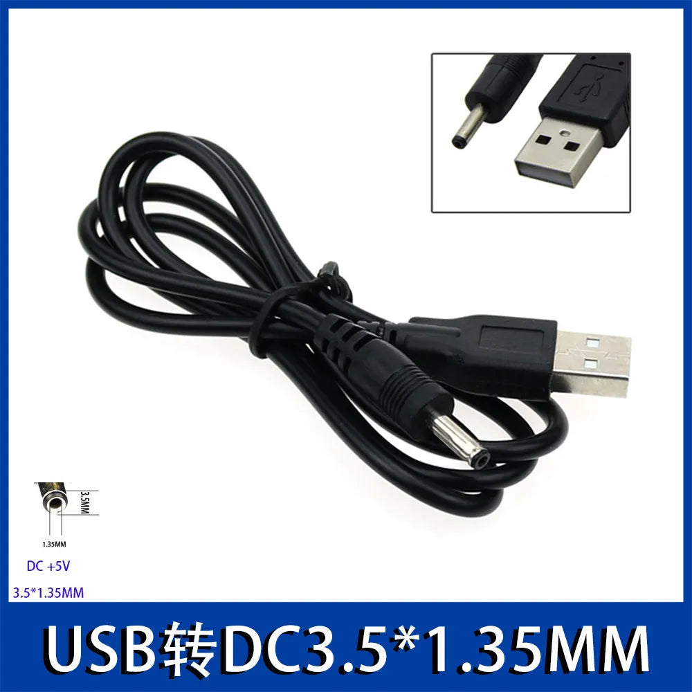 USB Charging Cable USB To DC 5.5 Power Cable USB To DC Step-up Cable Router Modem Speaker Power Cable