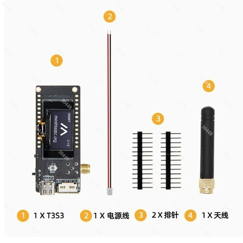 T3S3 V1.2 ESP32-S3 LoRa 2.4G SX1280 Development Board Module with OLED