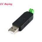 Industrial USB To RS485 Communication Module Bidirectional Half Duplex Serial Line Converter TVS Protection 485 CH340G Isolated