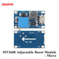 10pcs/1pc MT3608 SX1308 2A DC Step Up Converter Board DC-DC Adjustable Boost Module 2V-24V to 5V 9V 12V 28V