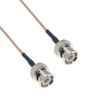 RG316 Cable BNC MALE TO BNC MALE Q9 PLUG Connector Extension WIRE RF Coaxial Coax Brass Copper WIFI Radio Jumper Pigtail