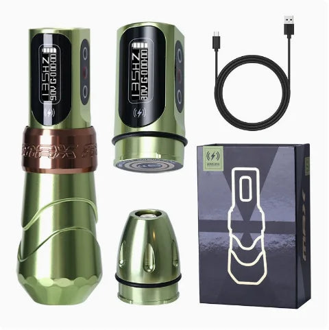 Hot Selling New FK Iron FLUX MAX 3.5/4.0/4.6 Stroke Popular Professional Wireless Rotary Tattoo Machine Pen, Tattoo Supplies