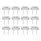 (10PCS) HC-49S 4M 6/8/10/12/16/20/24/25/26/30/32/40/48/50/64MHZ Direct Plug Passive Quartz Crystal Resonator DIP-2 20PF 10PPM