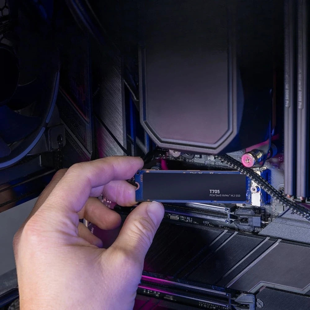 PCIe Gen5 NVMe SSD 2TB 14500MB/s TLC NAND for Gaming Storage Intel Ryzen Adobe CC-Hot Sale.