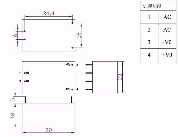 220V to 5V/3.3V/9/12V/24V 3W 5W Mini Power Supply Module Step Down Buck Module AC to DC HLK-5M03/09/12/24 HLK-PM03/09/0612/24