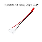 JST-XH 1S 2S 3S 4S 5S 6S Lipo Battery XH2.54 to JST Adapter Plug Balance Charger Cable Extension Wire for RC Toy Battery Charger