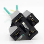 1 pair DC 12V  40 Amp Relay & Wires 40A Auto Automotive Relay Socket