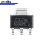 20PCS LD1117AG LD1117-ADJ LD1117-5.0 LD1117-3.3 LD1117-2.5 LD1117-1.8  LD1117-1.2 SOT-223 Low Dropout Linear Regulator Chip IC
