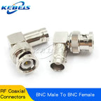 1PCS BNC to BNC Adapter Male to Female Dual Way Tee Flange BNC-KKF-KKY-KK-KKK-JJJ-KKJ-KKJ-JKW-JJ-JKQ9 RF Connector