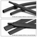 1/2/5M Black 2:1 Heat Shrink Tube Diameter 0.6mm~120mm Wire Repair Protector Polyolefin Insulated Shrinkable Cable SleeveTubing