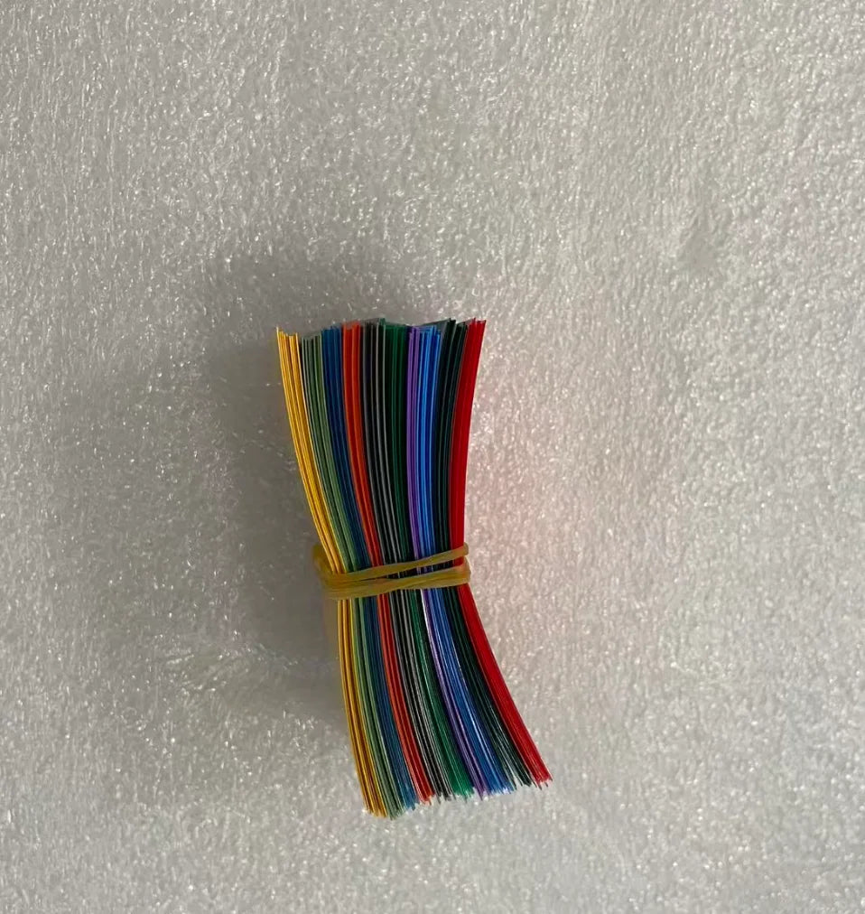 100pcs 18650 Battery Wrap Sleeve Heat Shrink Shrinkable Tube Insulated Multicolor Battery Skin PVC FilmTape Protector Cover Pipe