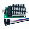 10PCS MAX7219 8*8 Dot Matrix Module Microcontroller Display Module MCU LED Display Control Module for Arduino 5V
