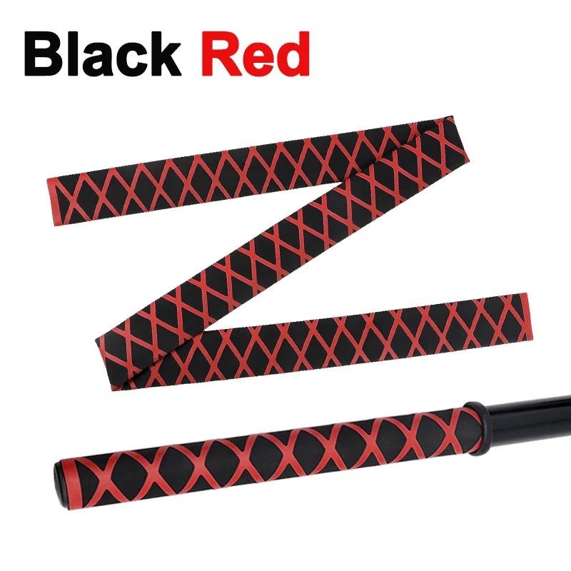 Anti-Slip Heat Shrink Tube ID 15mm - 60mm Handle Grip Repair Tool Protective Tubing Non-slip Insulation Sleeve for Fishing Rod