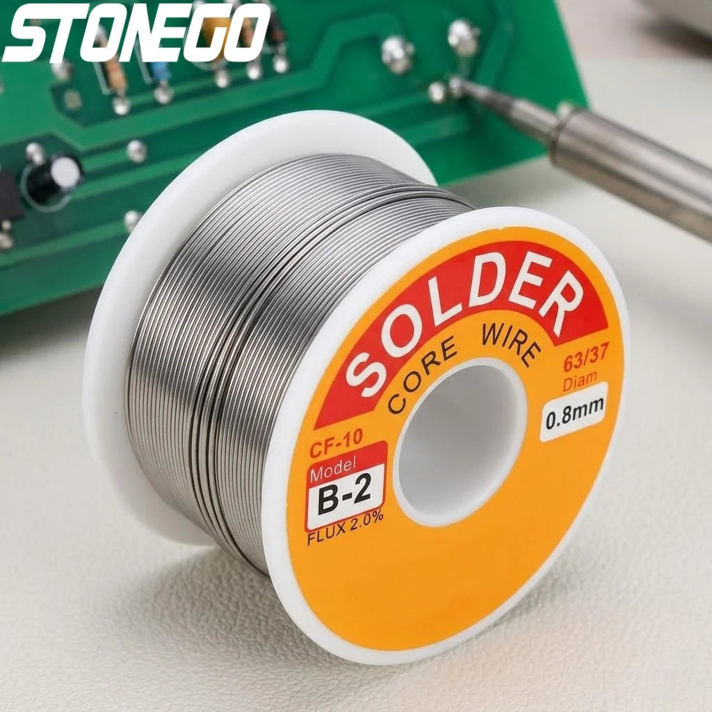 63/37 Solder Wire Rosin Core Flux 2% 50g 100g Tin Alloy Welding Line for Electrical Soldering Tools