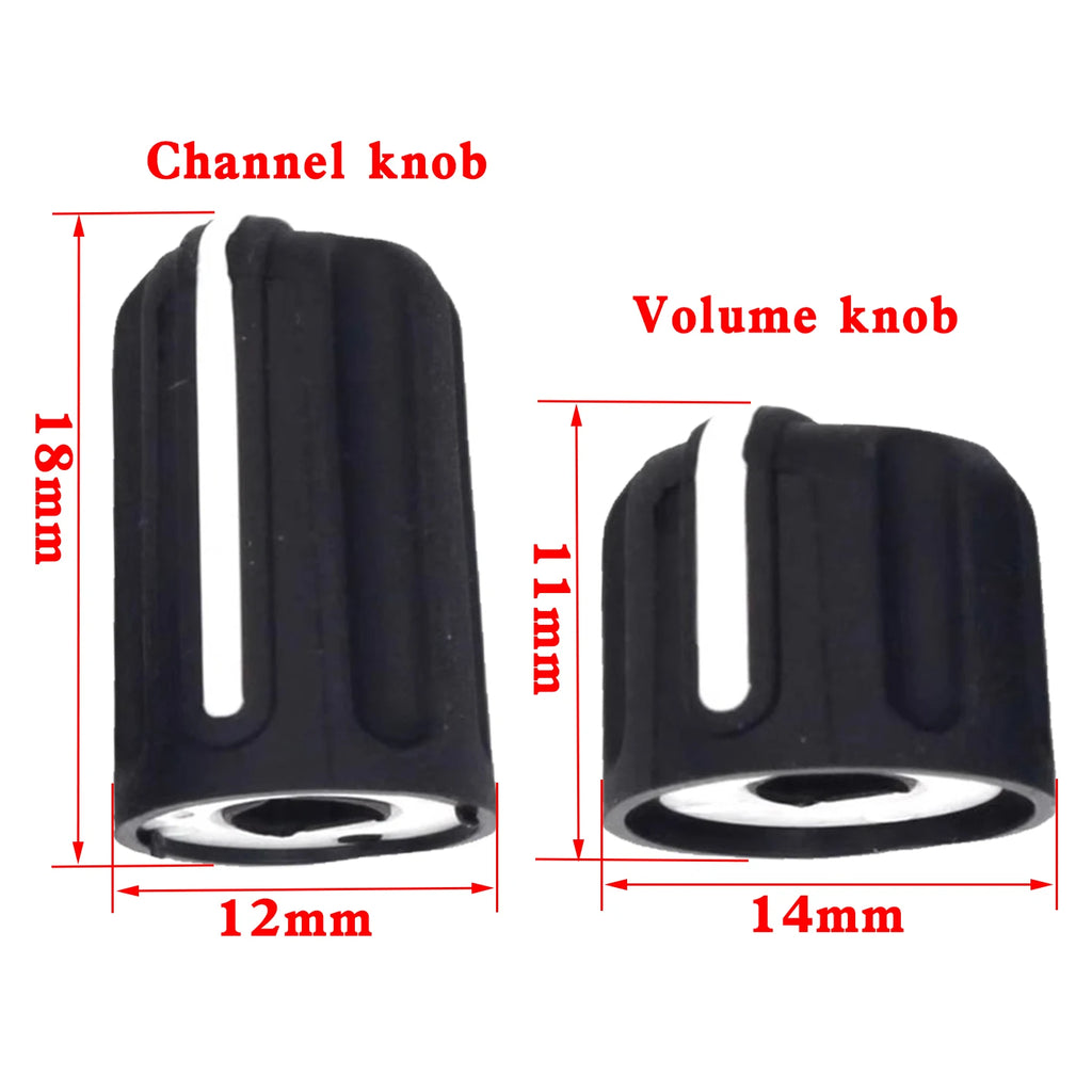 1/5Pairs Walkie-talkies Volume Power Channel Knobs for Motorola XPR3300 XPR3500 DEP550 DEP570 DP2400 DP2600 MTP3150 Radio Parts