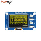 1.3 Inch 128x64 OLED Display SSD1116 with 4x4 Matrix Keyboard Module I2C SPI for Raspberry Pi ESP32