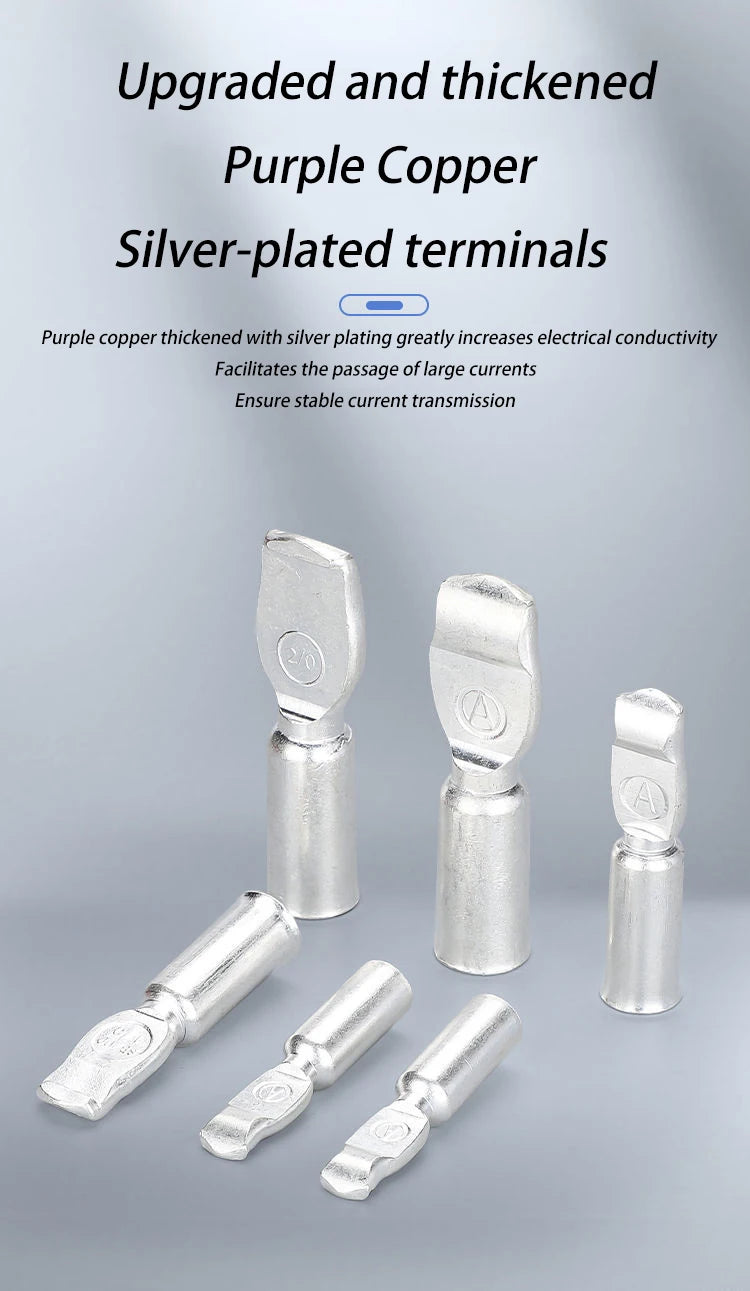 50A 120A 175A 350A (1pc) quick plug battery charging connector for DC power tool motorcycles  plug connector