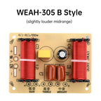150W 3 Way HiFi Speaker Frequency Divider Audio Crossover Filter Treble Alto Bass Frequency Divider for Professional or Home Use