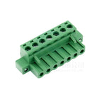 Pluggable Through-Wall Green Terminal Block 2EDGWB-5.08MM With Screw Fixed Panel 2P3P4P-12P