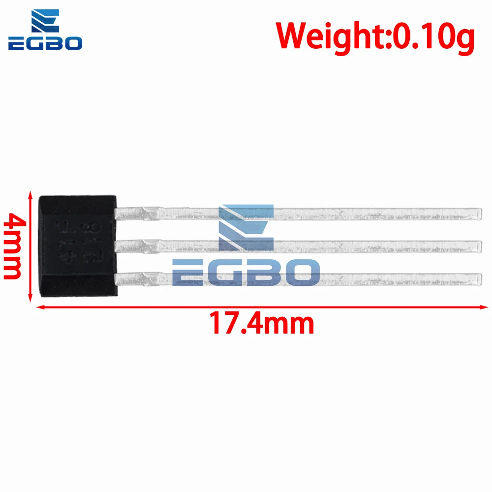 10~100PCS 41F 0H41 SH41 SS41F S41 Bipolar Hall Element Sensor Motor Electric Car Motor Hall Sensor