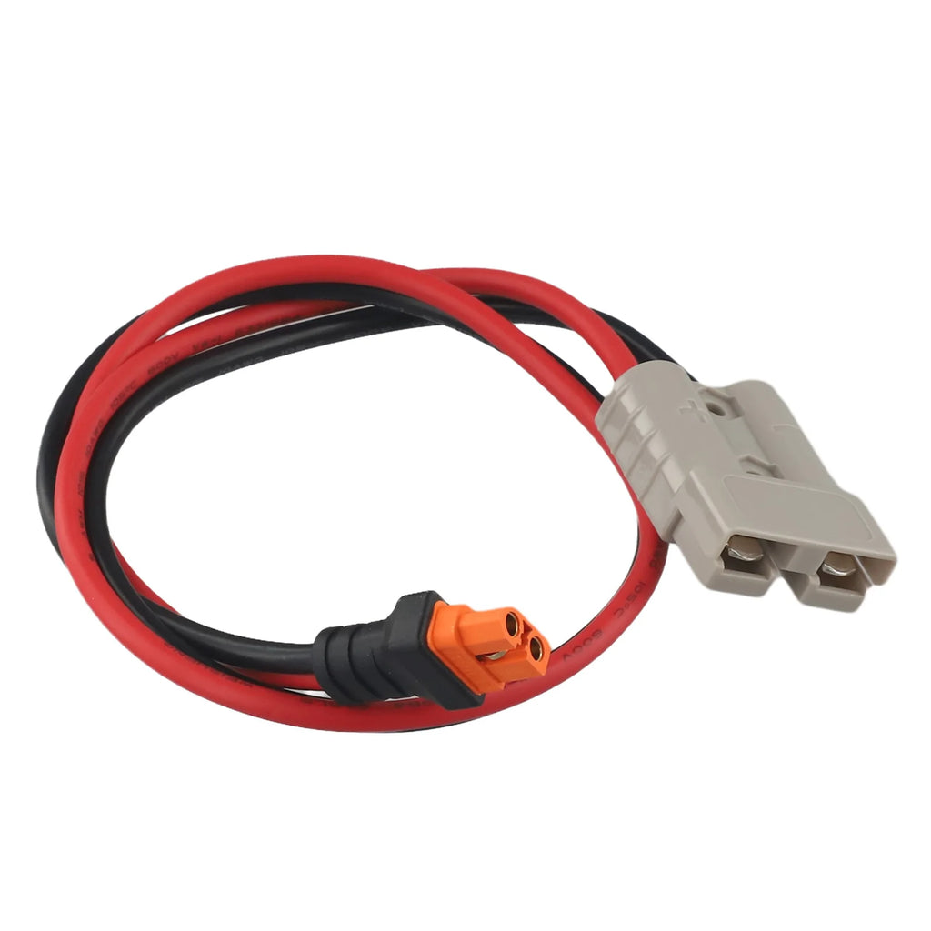 1 X 50A 10AWG Adapter Cable For Andersons To XT60i Connector Portable Powers Station Adapter Cable Tool Accessorie Adapter Cable